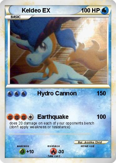 Pokemon Keldeo EX