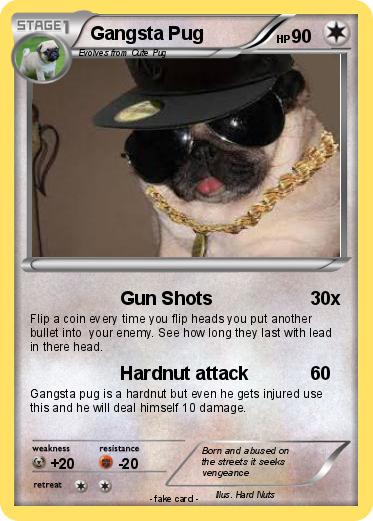 Pokemon Gangsta Pug