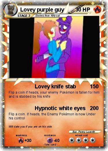 Pokemon Lovey purple guy