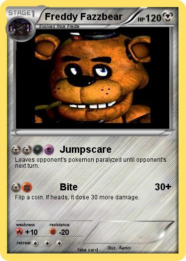 Pokemon Freddy Fazzbear