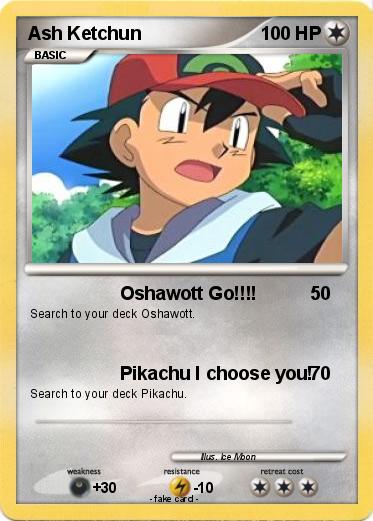 Pokemon Ash Ketchun