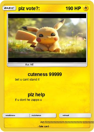 Pokemon plz vote?: