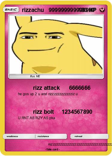 Pokemon rizzachu   999999999999999