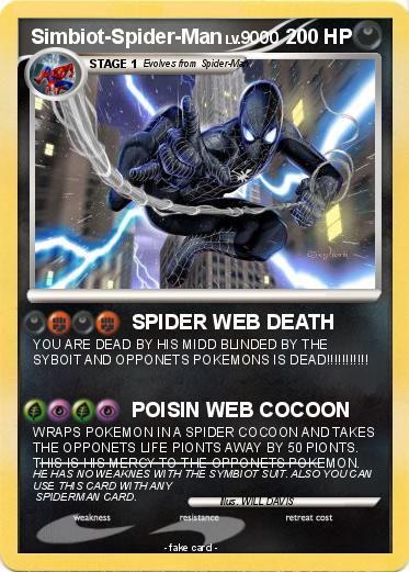 Pokemon Simbiot-Spider-Man