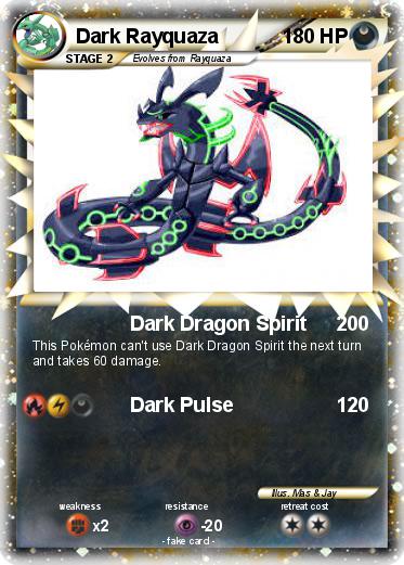Pokemon Dark Rayquaza