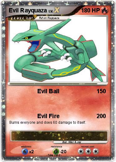 Pokemon Evil Rayquaza