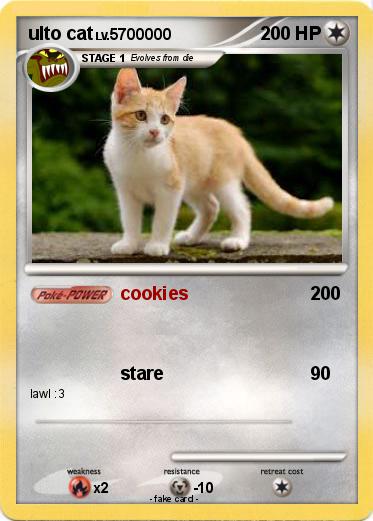 Pokemon ulto cat