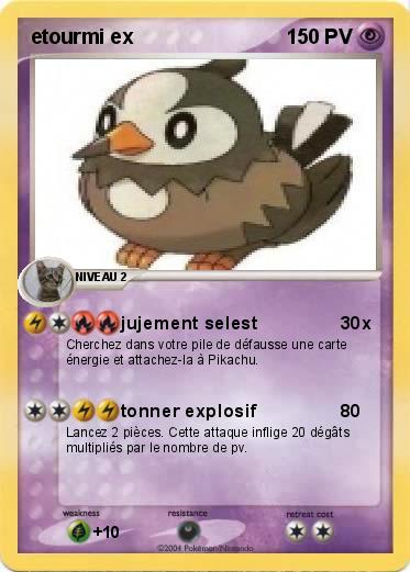 Pokemon etourmi ex