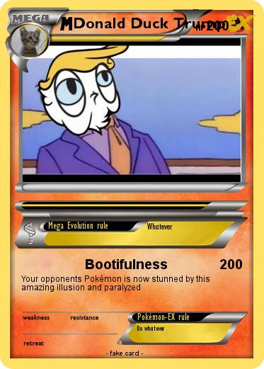Pokemon Donald Duck Trump