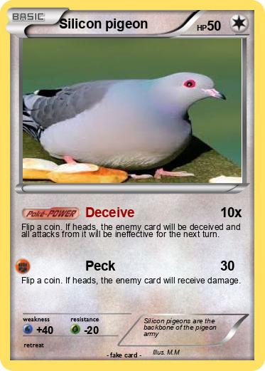 Pokemon Silicon pigeon