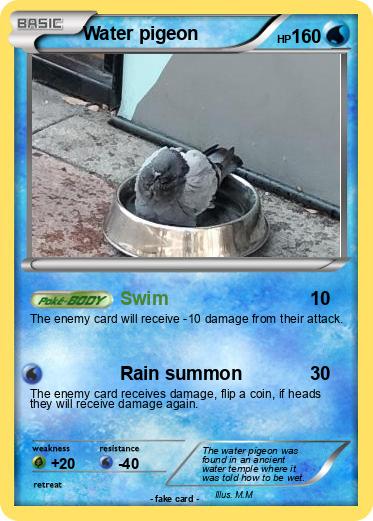 Pokemon Water pigeon