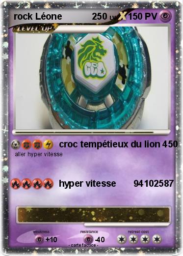 Pokemon rock Léone            250