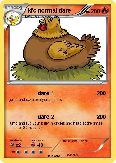 Pokemon kfc normal dare