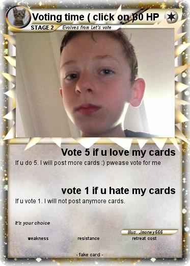 Pokemon Voting time ( click on )