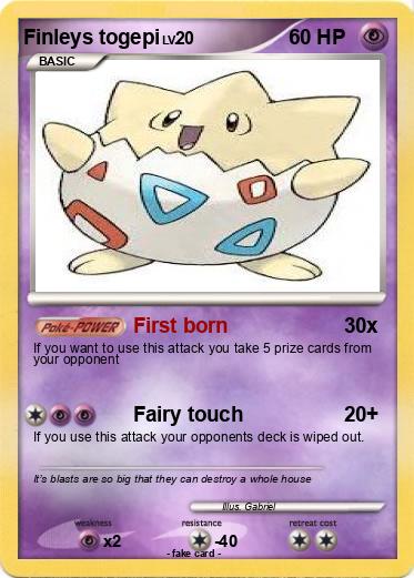 Pokemon Finleys togepi