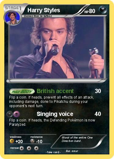 Pokemon Harry Styles