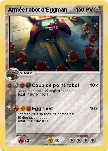 Pokemon Armée robot d'Eggman