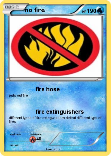 Pokemon no fire