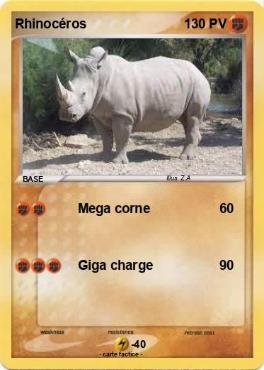 Pokemon Rhinocéros