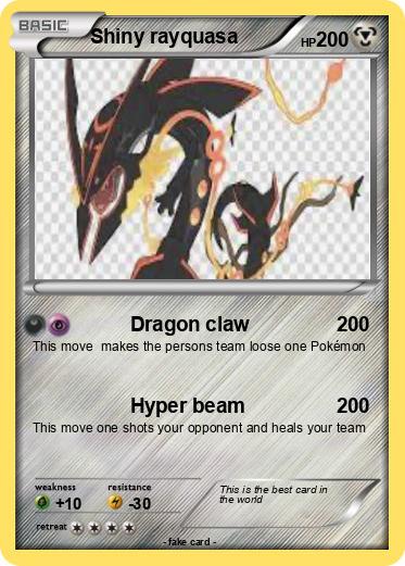 Pokemon Shiny rayquasa