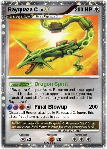 Pokemon Rayquaza C
