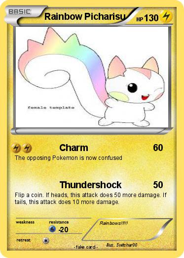 Pokemon Rainbow Picharisu