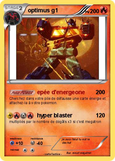 Pokemon optimus g1