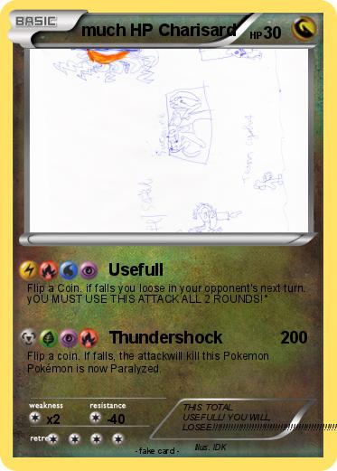 Pokemon much HP Charisard