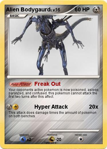 Pokemon Alien Bodygaurd