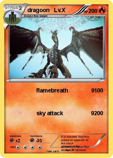 Pokemon dragoon   Lv.X