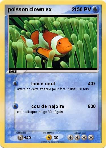 Pokemon poisson clown ex              2