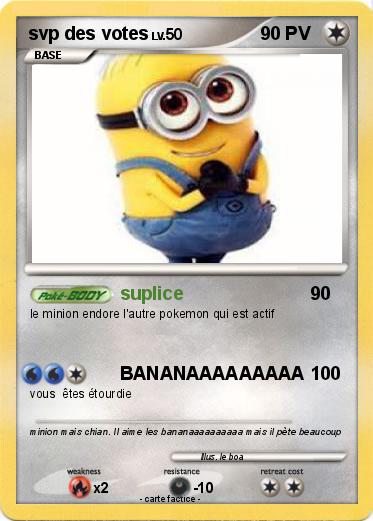 Pokemon svp des votes