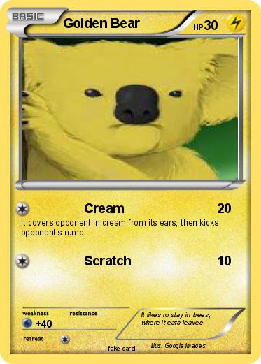Pokemon Golden Bear