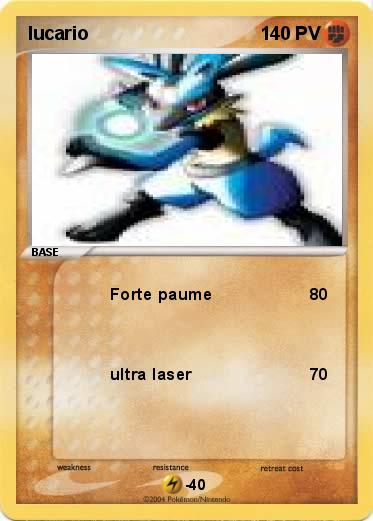 Pokemon lucario