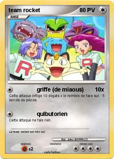 Pokemon team rocket