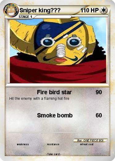 Pokemon Sniper king???
