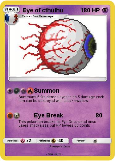 Pokemon Eye of cthulhu