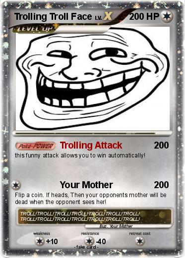 Pokemon Trolling Troll Face