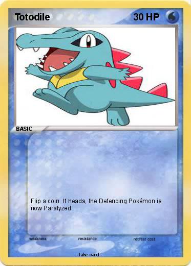 Pokemon Totodile