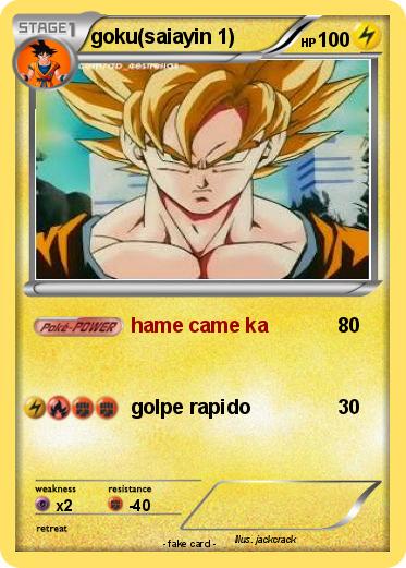 Pokemon goku(saiayin 1)