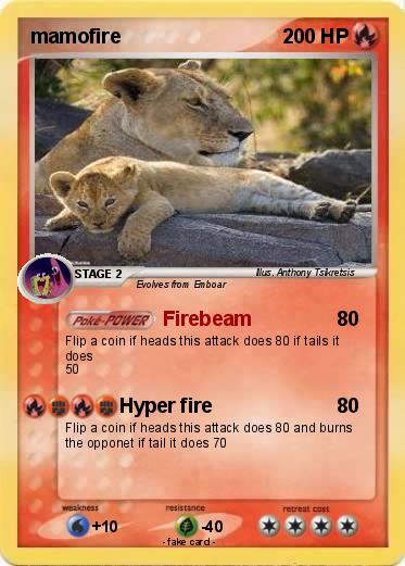 Pokemon mamofire