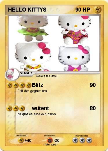 Pokemon HELLO KITTYS