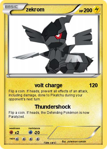 Pokemon zekrom