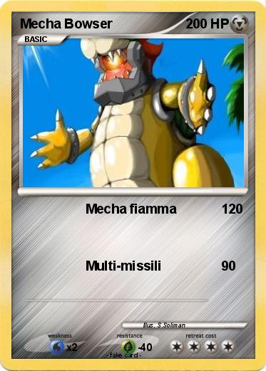 Pokemon Mecha Bowser