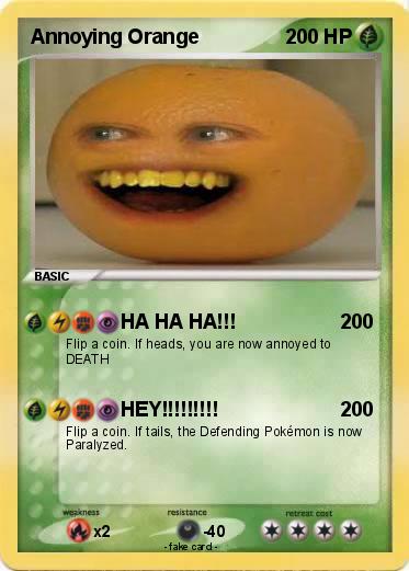 Pokemon Annoying Orange