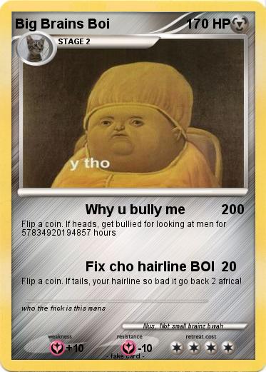 Pokemon Big Brains Boi