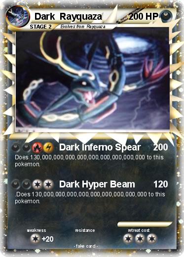 Pokemon Dark  Rayquaza