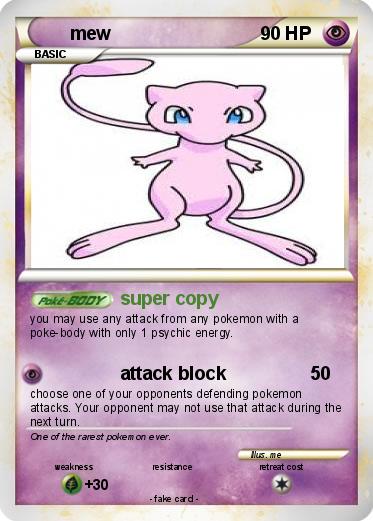 Pokemon mew