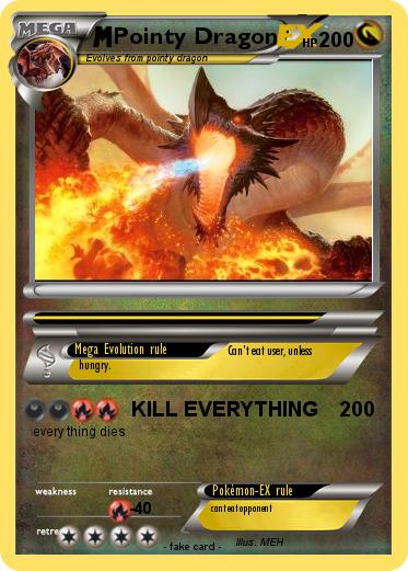 Pokemon Pointy Dragon