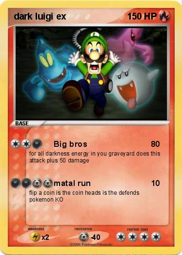 Pokemon dark luigi ex
